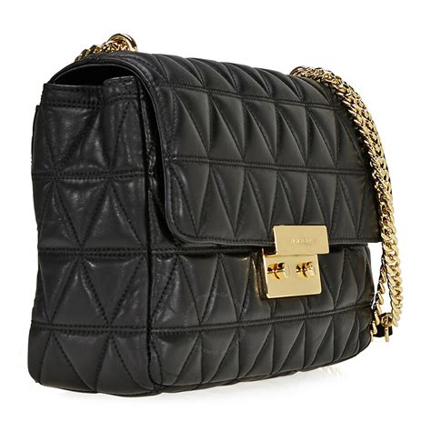 michael kors sloan large black|michael kors sloan handbags sizes.